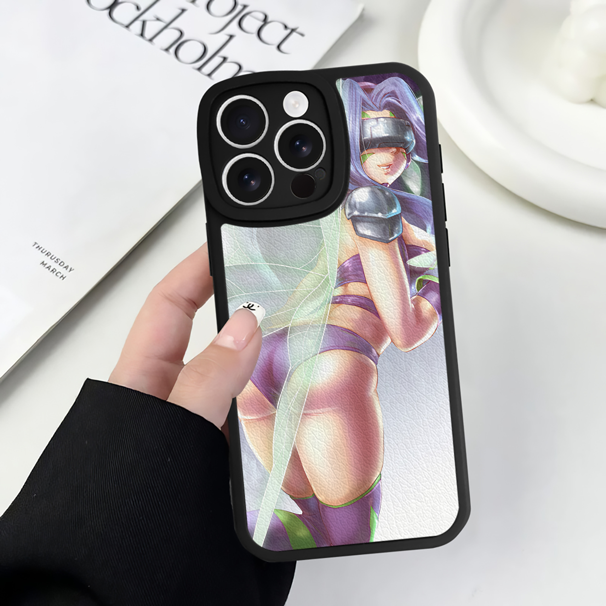 （画像用） Digimon デジタルモンスター/デジモン 【iPhone 16シリーズ対応】シリコンスマホケース（レザー調） 材質：シリコン